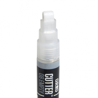 Маркер Grog Cutter 08 под заправку 20 мл / перо скошенное quickflow 8 мм