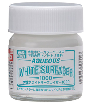 Mr. Hobby Грунтовка Mr. Aqueous Surfacer White 1000, 40 мл