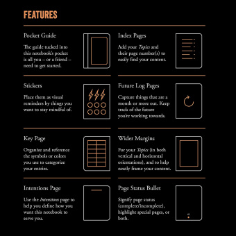 Leuchtturm1917 Записная книжка-блокнот Bullet Journal, Edition 2, A5, 103 листа, в точку, синий
