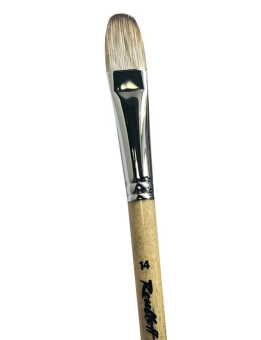 Кисть Roubloff серии 1T34 №14, синтетика имитация мангуста, овальная