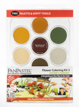 Набор PanPastel Susan's Garden Flower Coloring Kit No. 3 (10 цветов)