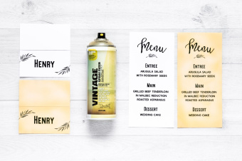 Аэрозольная краска Montana VINTAGE/ полупрозрачный винтаж-эффект, 400 мл