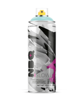 Краска аэрозольная NBQ SLOW / N124 синий CRYSTALINE (RAL 6027), 400 мл