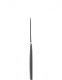 Кисть Альбатрос синтетика (имитация белки), круглая №0, укороченная