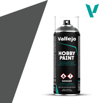 Vallejo Hobby Paint 28004 Аэрозольная грунтовка UK Bronze Green (US бронзово-зеленый), 400 мл