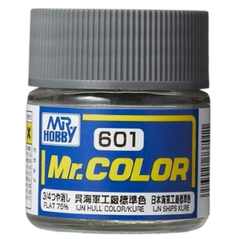 Mr. Hobby Краска 10 мл C601 IJN Hull Color Kure