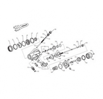 Walcom 1011237 Ремкомплект прокладок и пружин