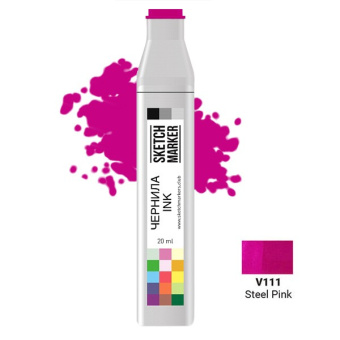 Чернила спиртовые SKETCHMARKER 22 мл цв. V111 Steel Pink