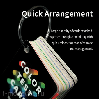 DSPIAE CC-01 Колеровочный веер Model Paint Test Card