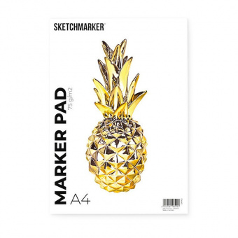 Sketchmarker Альбом для маркеров Marker PAD 75 г/м2, A4, 50 листов