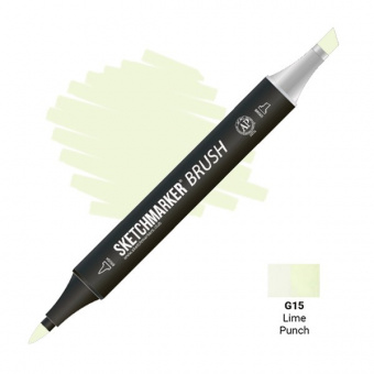 Маркер SKETCHMARKER Brush G15 Lime Punch