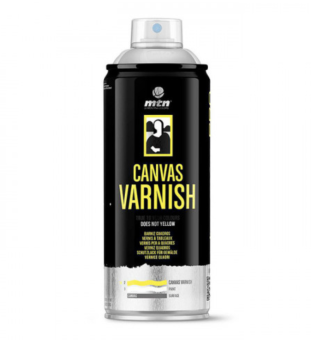 MTN PRO Canvas Satin anti-UV Лак для картин терпентиновый полуматовый, 400 мл