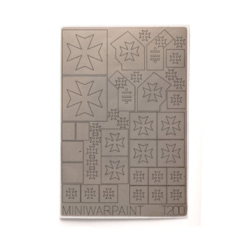 MiniWarPaint Маска окрасочная Black Templar's Rhino