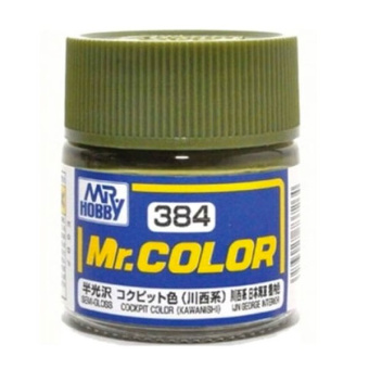 Mr. Hobby Краска 10 мл C384 Cockpit Color Kawanishi