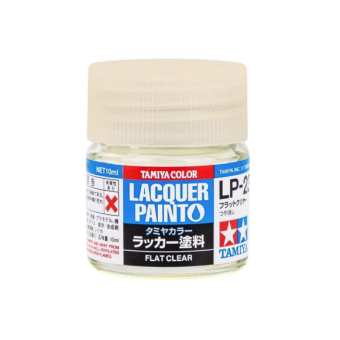 Tamiya LP-23 Flat Clear (Лак прозрачный матовый) 10 мл