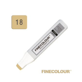 Заправка Finecolour Refill Ink 018 светло-зеленое золото YG18