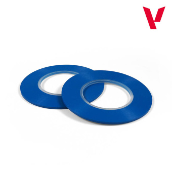 Vallejo T07008 Flexible Masking Tape Гибкая маскирующая лента 2 мм x 18 м, цвет синий