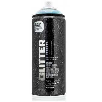 Montana Лак Glitter Cosmos/ блеск-эффект голубой, 400 мл