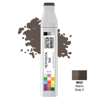 Чернила спиртовые SKETCHMARKER 22 мл цв. WG2 Warm Gray 2