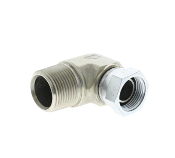 Graco 107409 Уголок 90° с шарнирной гайкой 3/4” NPT (A) - 1” NPS (I), ST, 280 бар