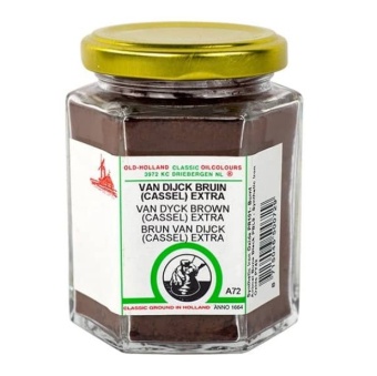 Old Holland Пигмент ВанДик коричневый экстра, 130 г