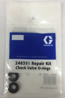 Graco 246351 Ремкомплект уплотнений обратного клапана распылителей Fusion AP/MP