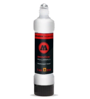 Маркер Molotow Dripstick Rollerball 3 мм signal white (сигнальный белый)