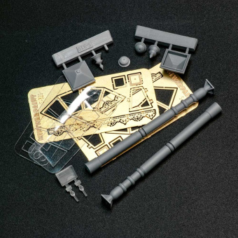 MiniWarPaint Столб фонарный "деревянный" 1 фонарь, размер S (2 шт.)