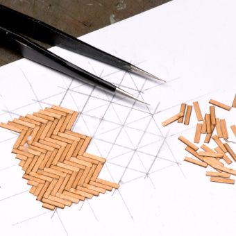 MiniWarPaint Паркет штучный, размер L