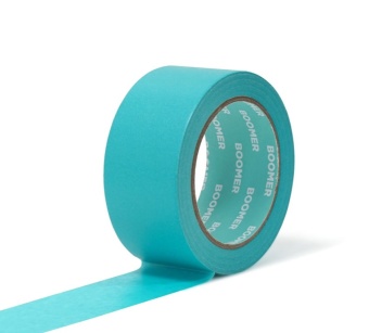 JETA PRO 8060/48 WASHI TAPE BOOMER Лента маскирующая бирюзовая, 48 мм x 40 м