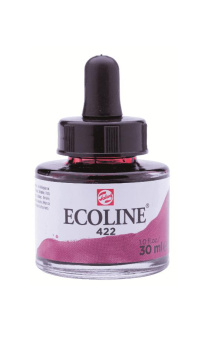 Акварель жидкая Ecoline банка 30 мл №422 Reddish brown (Красновато-коричневый)