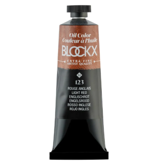 Красный светлый, краска масляная Blockx, 35 мл