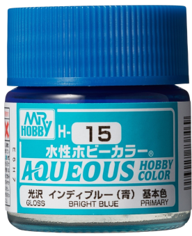 Mr. Hobby Краска 10 мл H15 BRIGHT BLUE