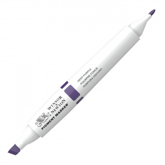 Маркер Winsor & Newton Pigment Deep Purple (темно-фиолетовый)