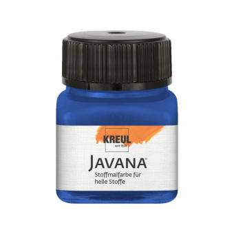 Нерастекающаяся краска по светлым тканям Javana Tex Sunny темно-синяя 20 мл