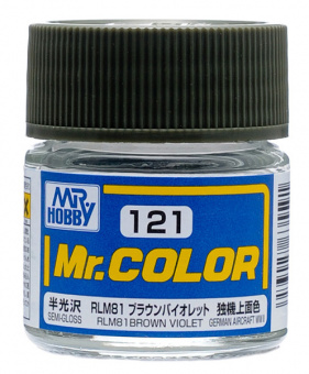 Mr. Hobby Краска 10 мл C121  RLM81 BROWN VIOLET