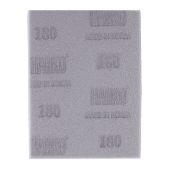 HANKO Шлифовальная губка односторонняя Sponge Pads 140 x 115 x 5 мм Super Fine (Р320-500)
