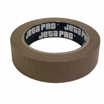 JETA PRO 58180 Маскирующая лента коричневая 80°С, 19 x 40 мм