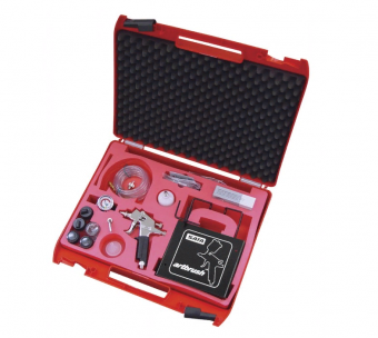 Аэрограф-краскопульт SATAjet 20 B 0.065L, с набором стеклянных бачков, сопло 0,5 мм