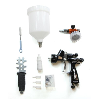 Краскопульт Walcom Genesi ALLUMINIO GEO Varangi, верхний бачок 680 мл