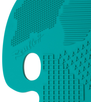 Roubloff Коврик "Палитра" для мытья макияжных кистей