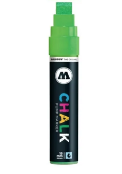 Маркер меловой Molotow Chalk 15 мм neon green (неон зеленый)