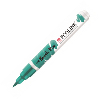 Маркер акварельный Ecoline кисть №654 Fir green