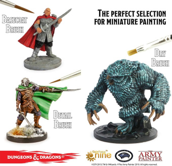 Набор кистей Army Painter – D&D Nolzur's Marvelous Brush Set