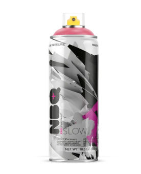 Краска аэрозольная NBQ SLOW / N135 розовый DEFORMATION, 400 мл