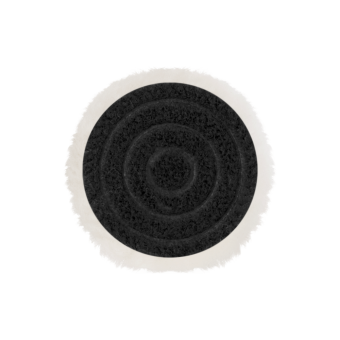 HANKO F7400 Комплект полировальных дисков из натуральной овчины, 80 x 25 мм, 4 шт.