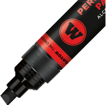 Маркер Molotow Permanent Paint 320PP 4-8 мм signal black (сигнальный черный)