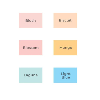 Набор капиллярных ручек Sketchmarker Artist fine pen Light colors, 6 цв.