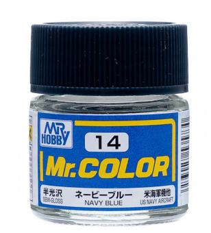 Mr. Hobby Краска 10 мл C14 NAVY BLUE