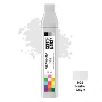 Чернила спиртовые SKETCHMARKER 22 мл цв. NG9 Neutral Gray 9